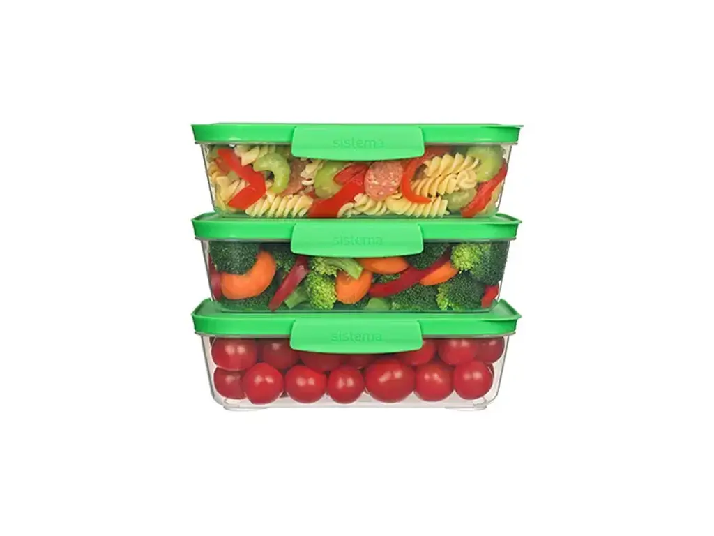 Sistema Meal Prep 3Pack 1l