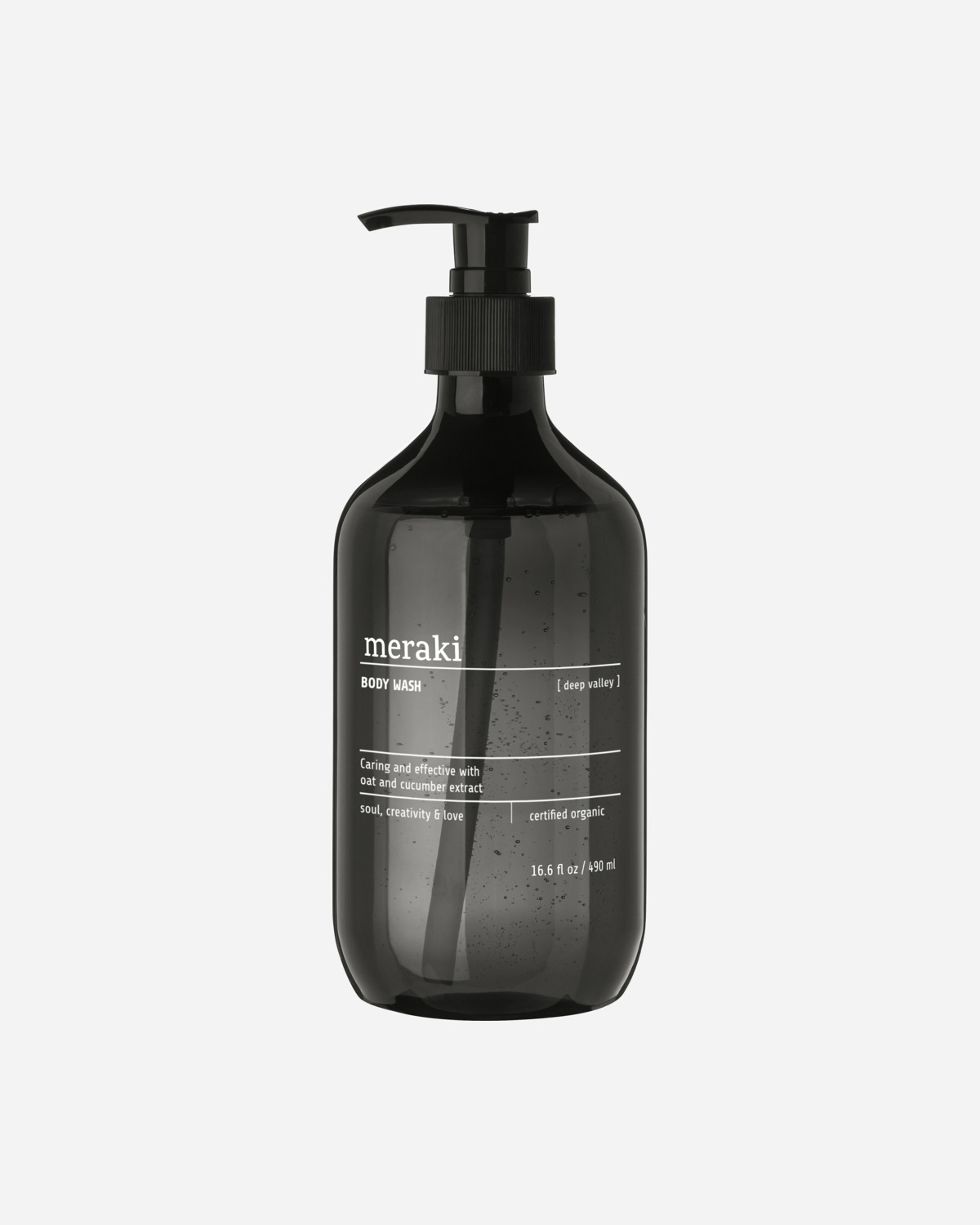 Meraki - Body wash, Deep valley, 490 ml
