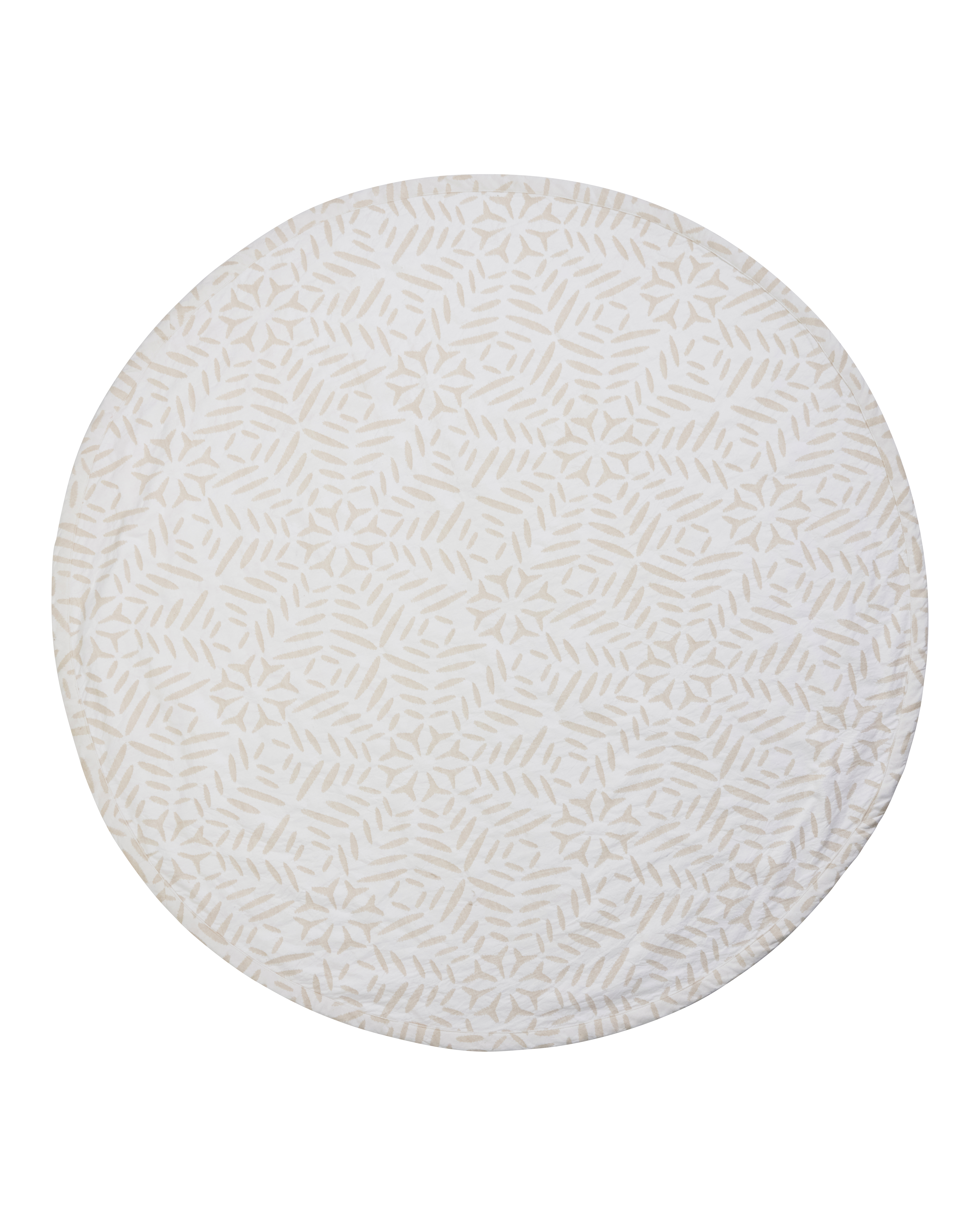 House Doctor - Juletræstæppe, Gift, Råhvid