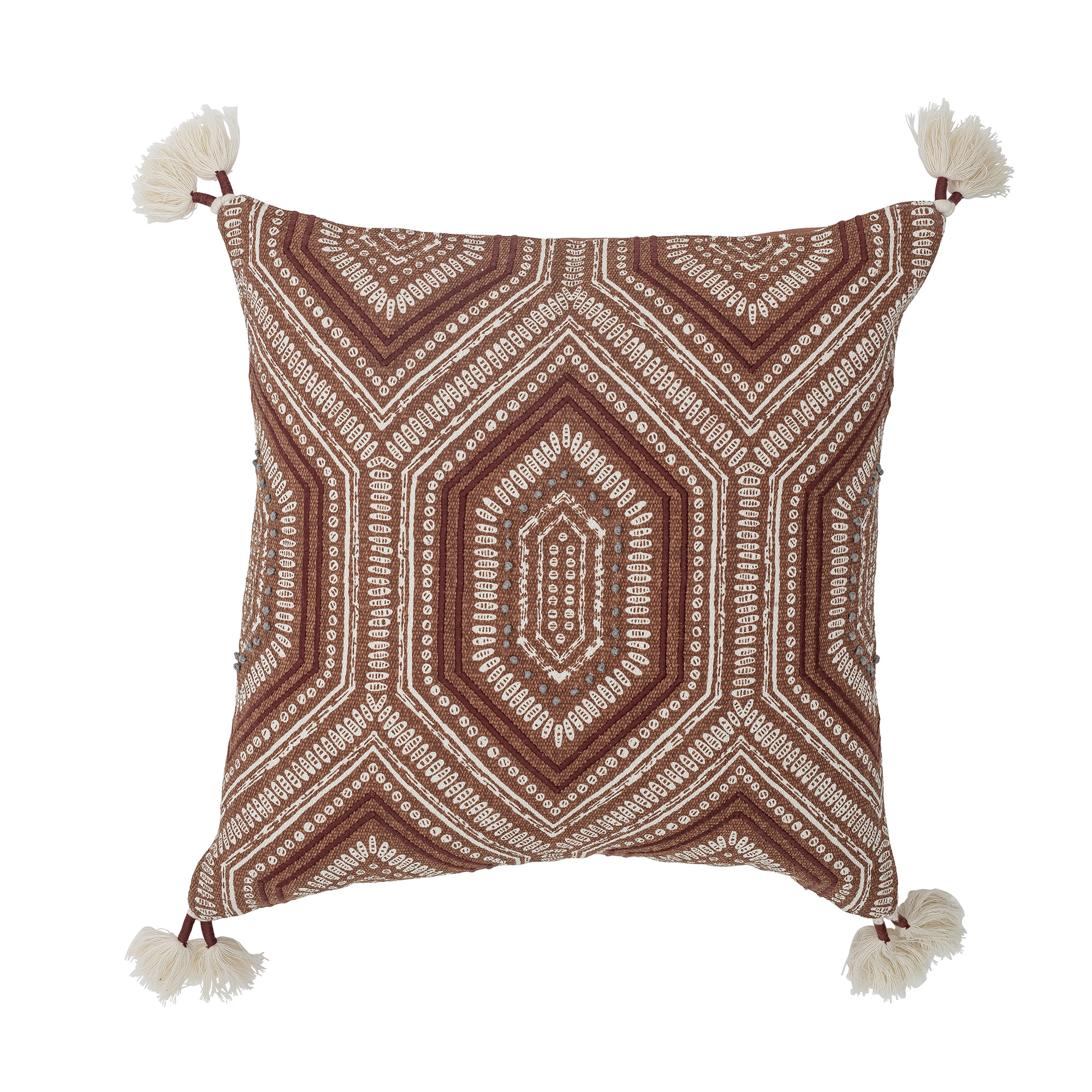 Bloomingville - Feluka Pude, Brun, Bomuld billede