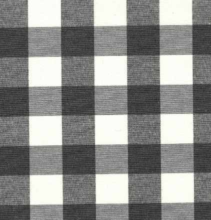 Engholm Textiles - Akryldug med antislip - Marisa Grå Checks - i metermål