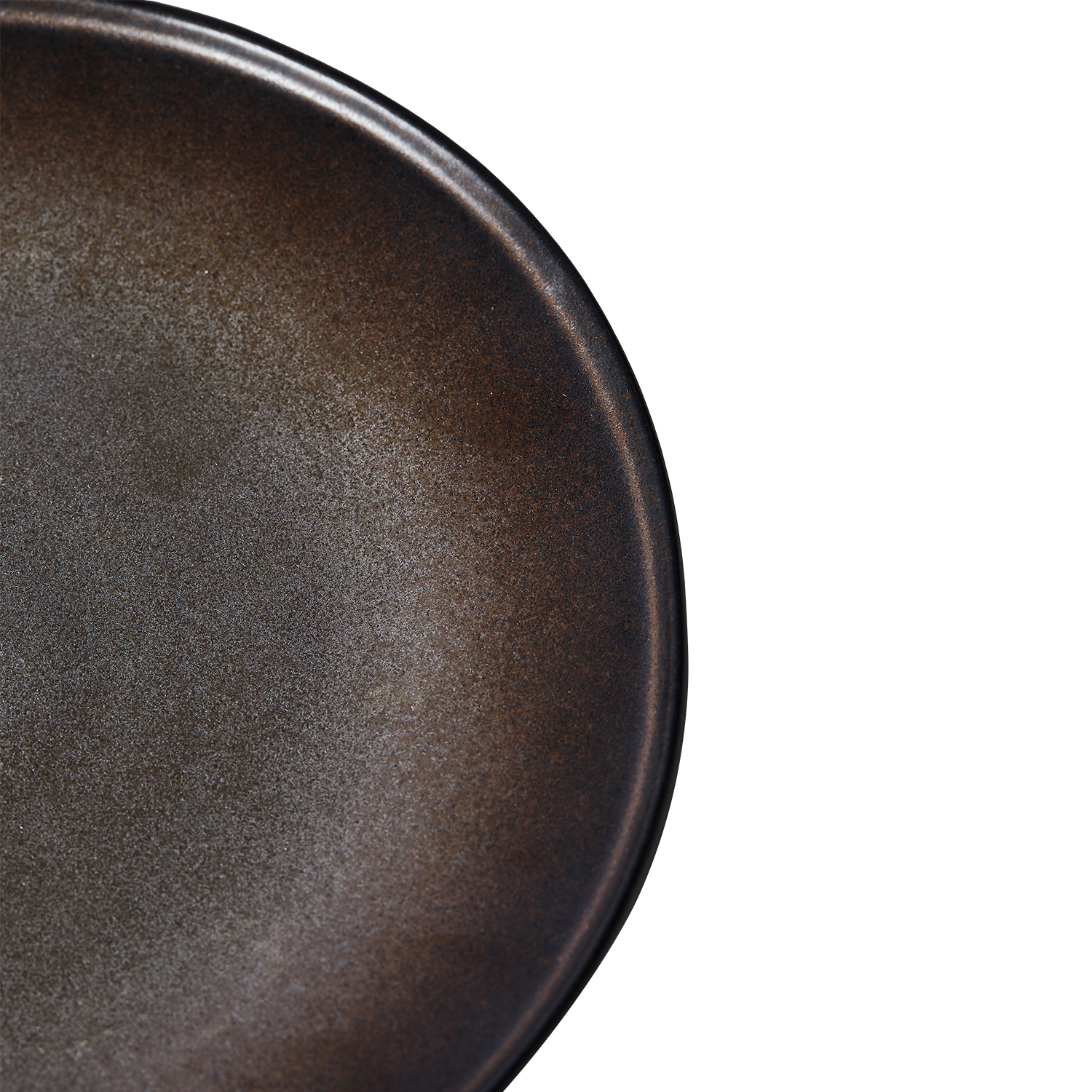 Ceto Desserttallerken Ø22 - Mocha, Ø22xH1,7 cm - Keramik - Mocha