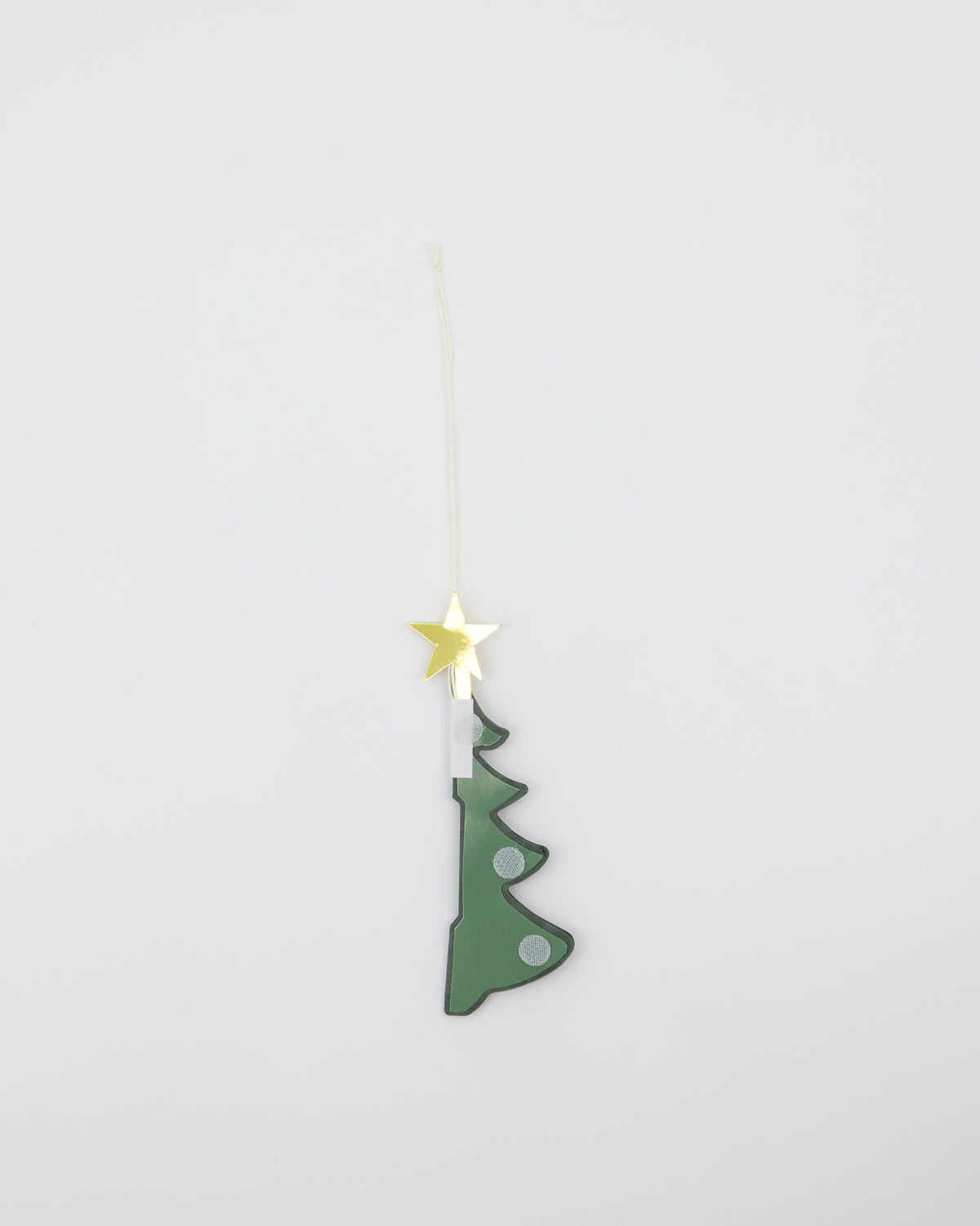 Julepynt, Tree, Grøn 6 stk*