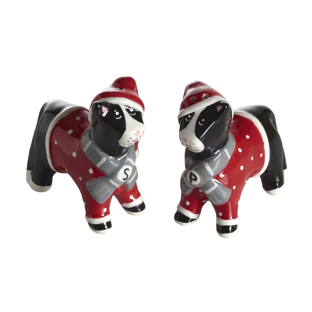 Nääsgränsgården - Salt and Pepper set, Cat Dolly, H.7,8/L.8,2cm