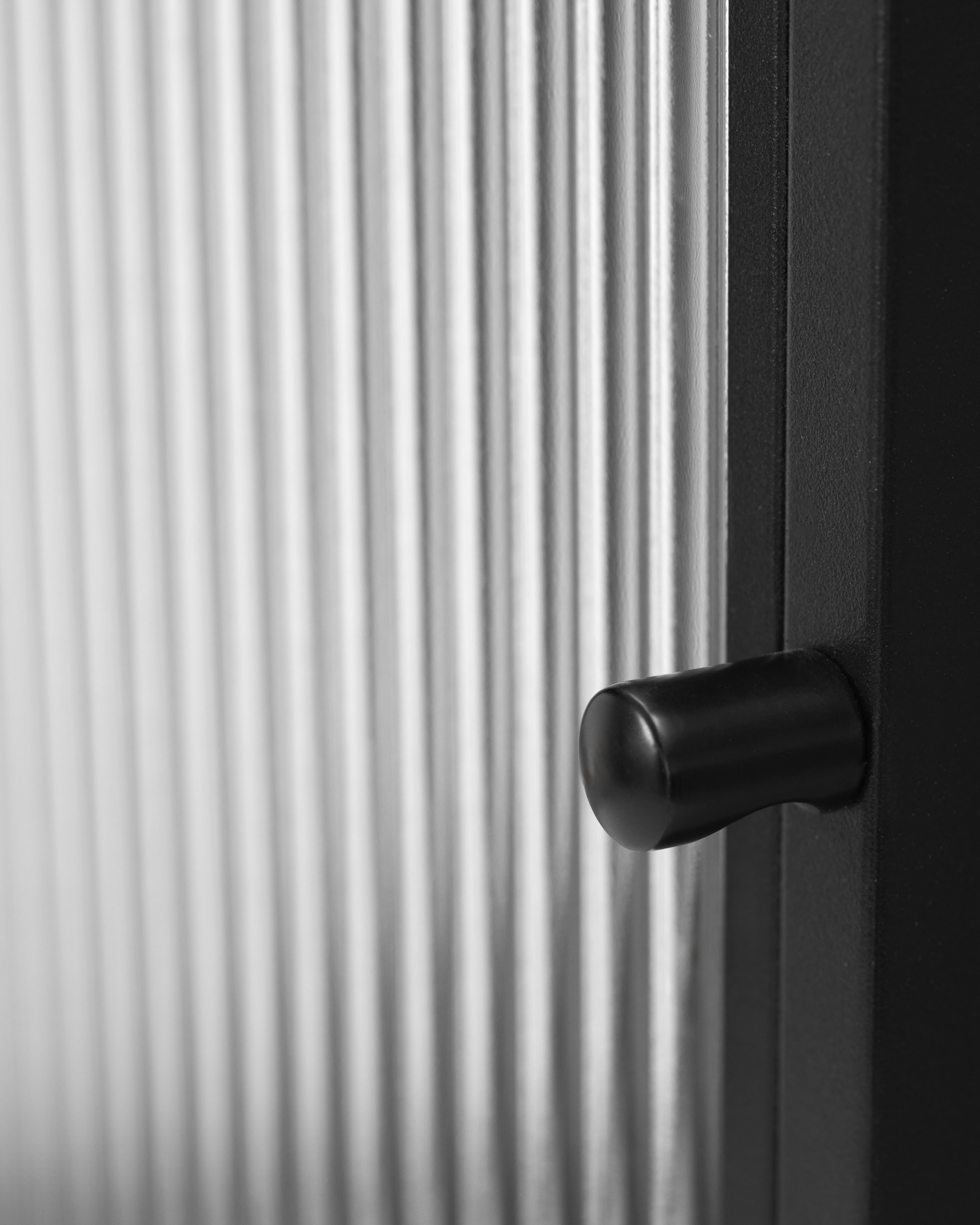 Vitrineskab, Cabin, Sort