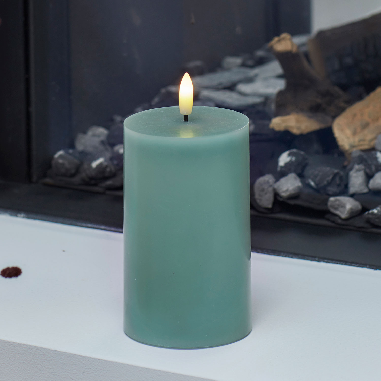 Sirius - Sille Ø7,5x12,5cm, Sandy Green