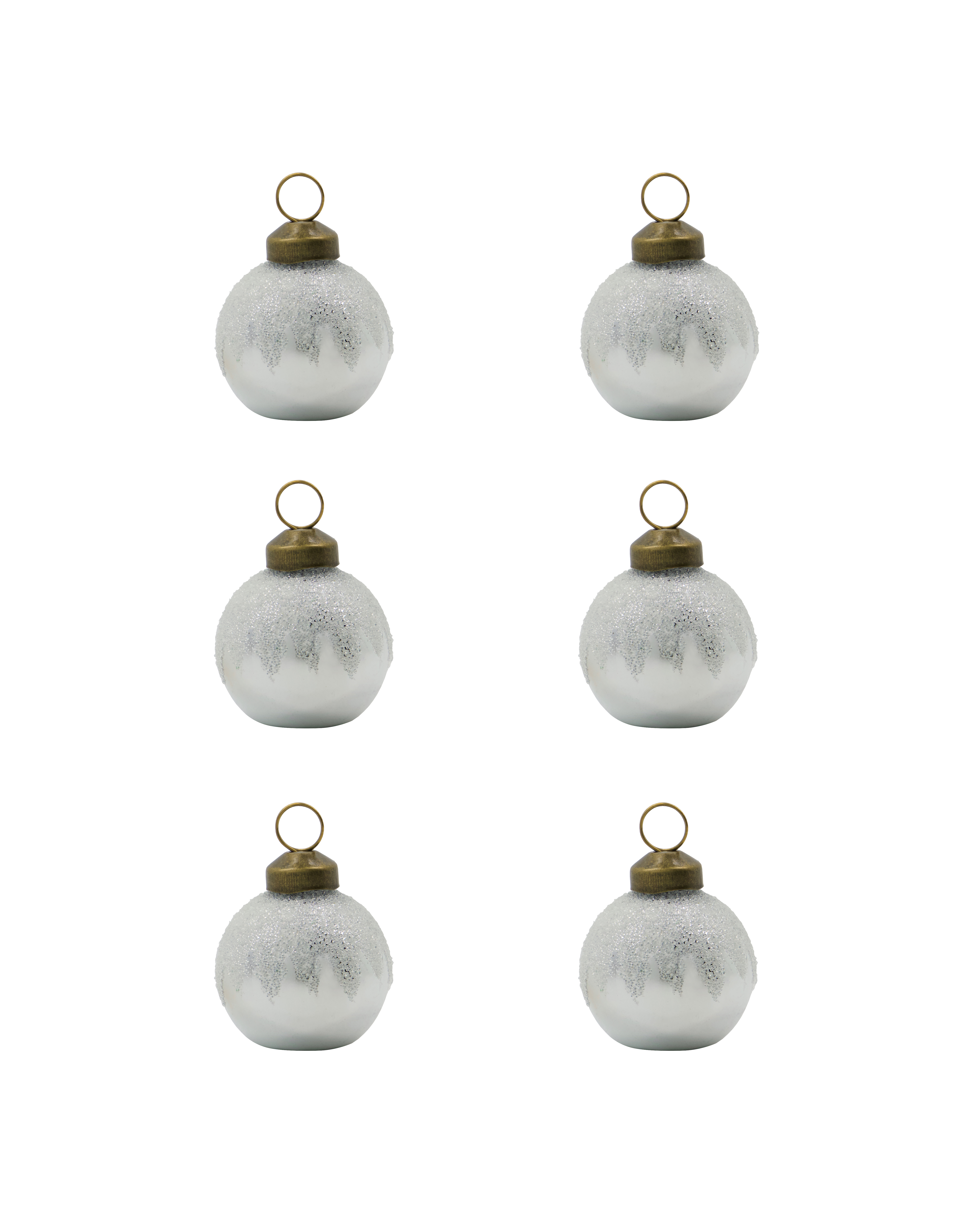 House Doctor - Bordkortholder, Bano, Sølv m. glimmer