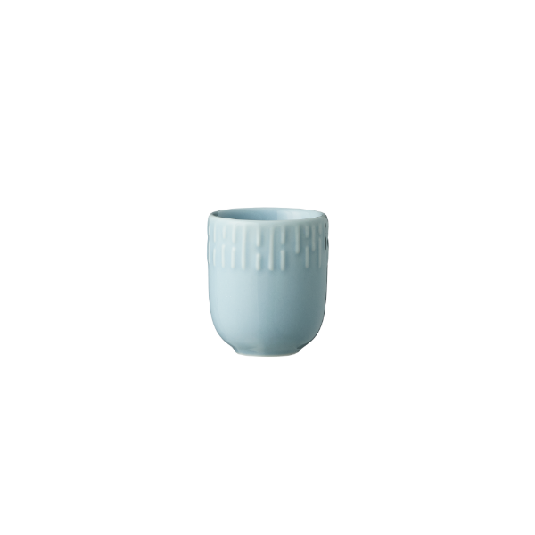 Aida - Confetti Aqua mini kop med relief Porcelæn 5 cl.