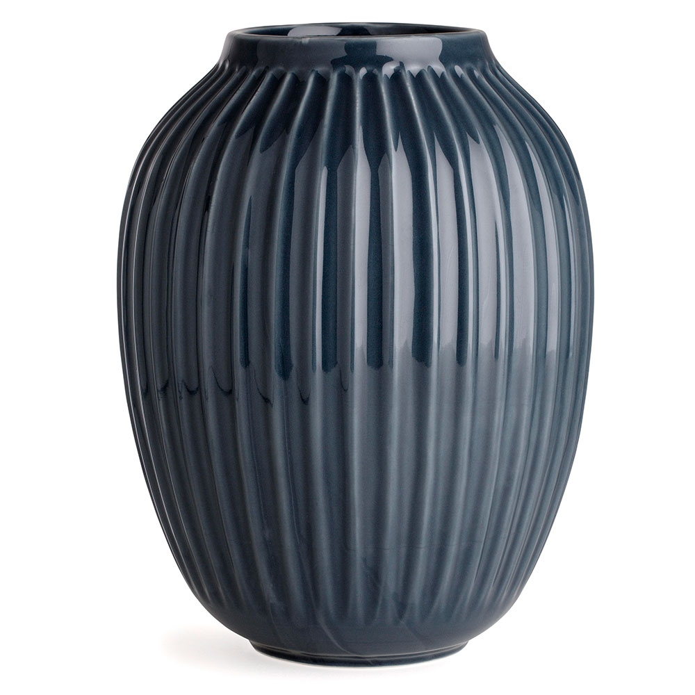 Kähler - Hammershøi vase, 25 cm, antracitgrå