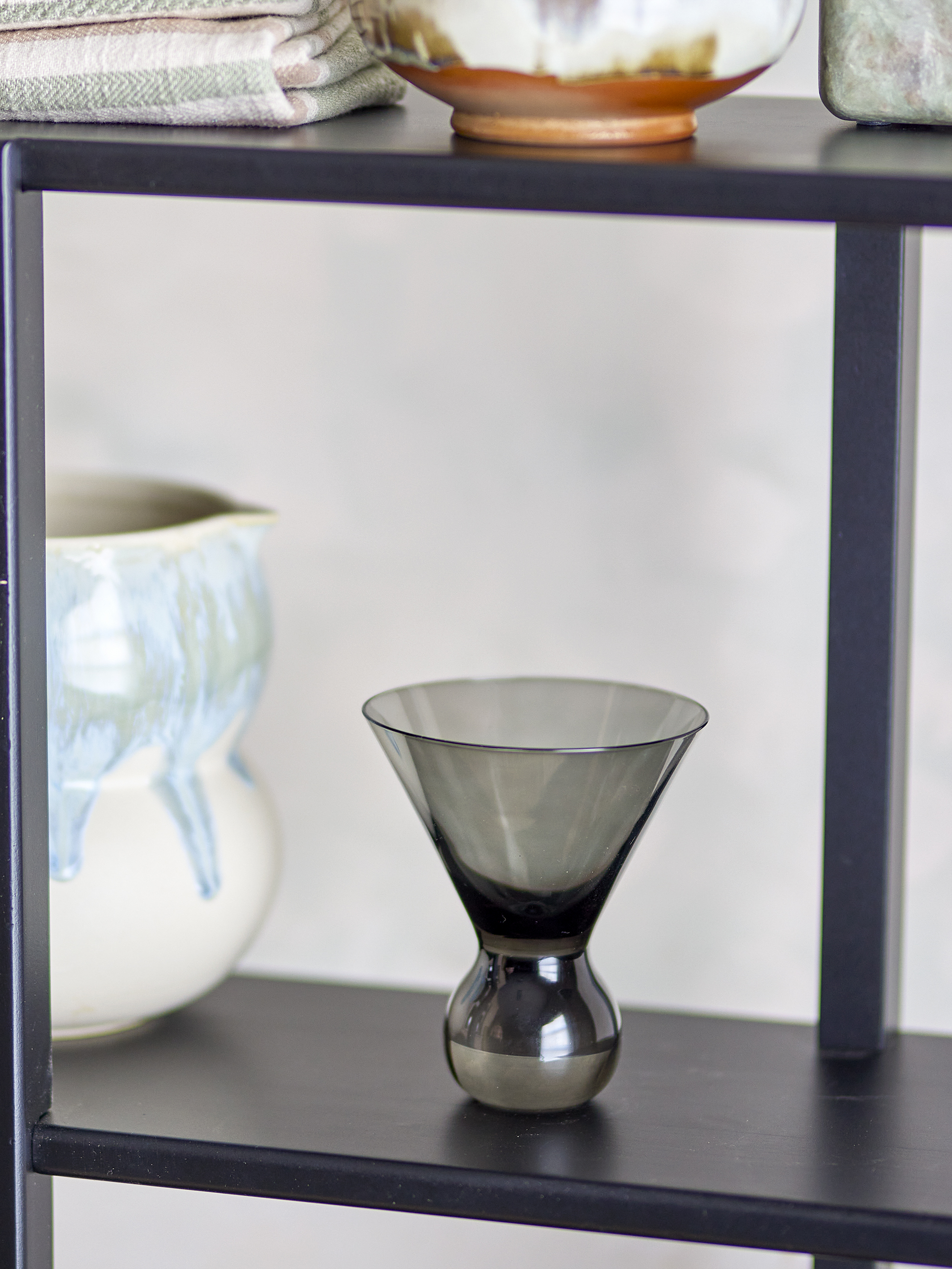 Corliss Cocktailglas, Grå, Glas, D9,5xH11 cm, Set of 4