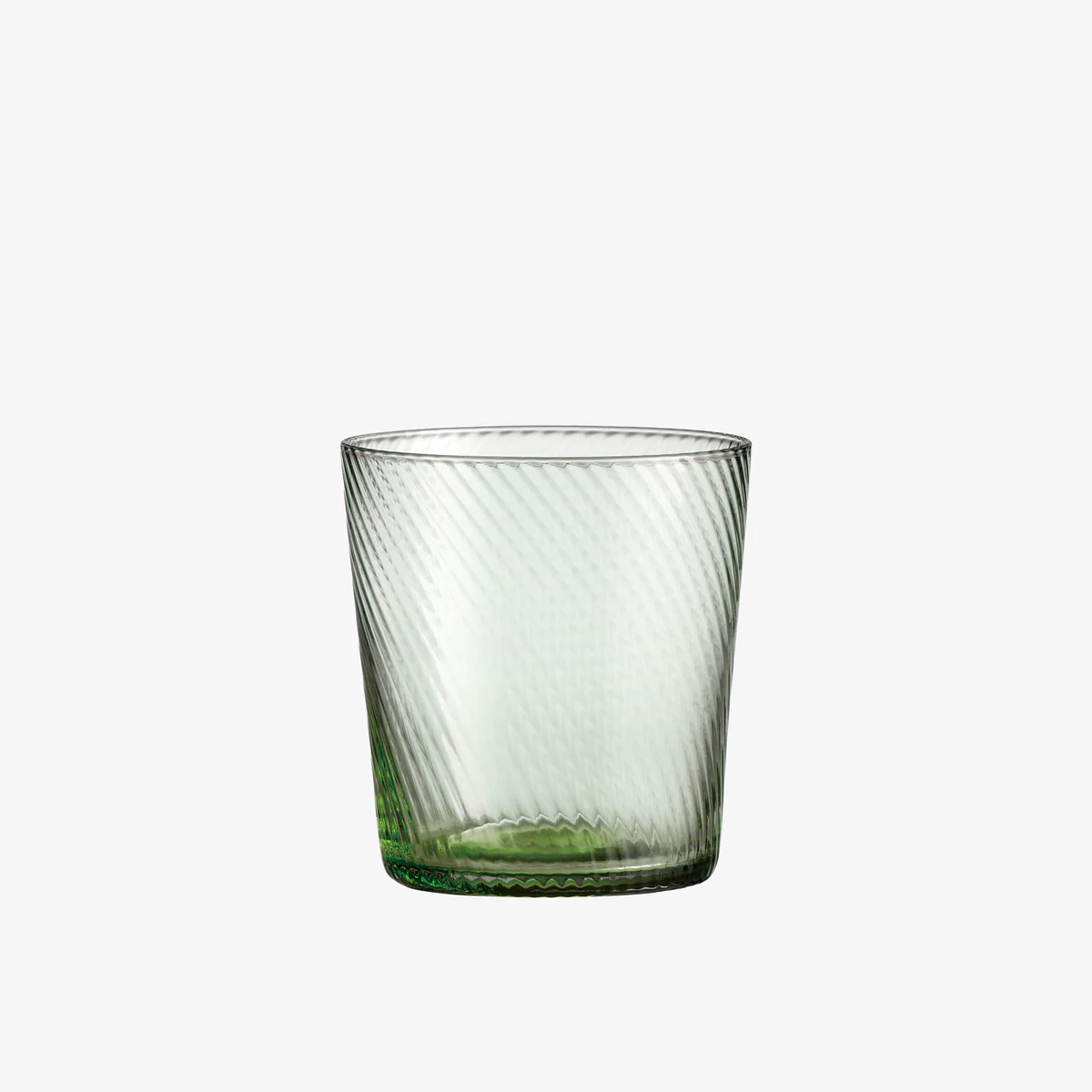 Aida - RAW Unique swirl lav vandglas 30 cl. grøn