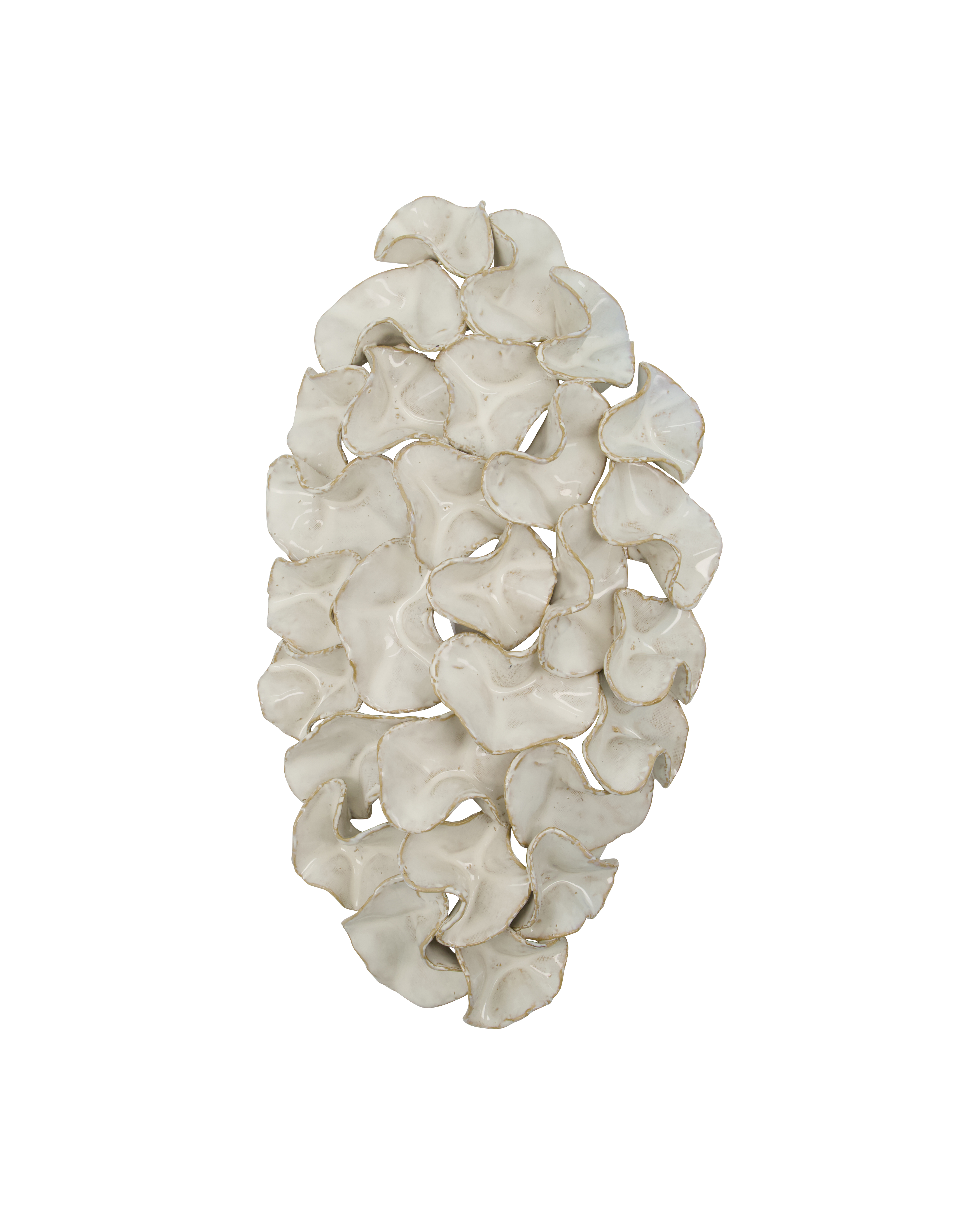 House Doctor - Wall art, Fold, Råhvid