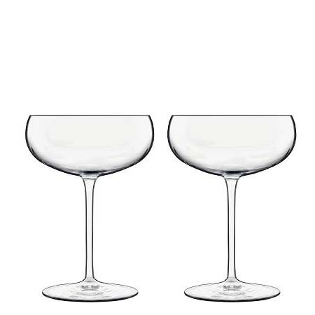 Se Luigi Bormioli - Talismano Cocktailglas/martiniglas 2 stk. Klar hos Rikki Tikki Shop