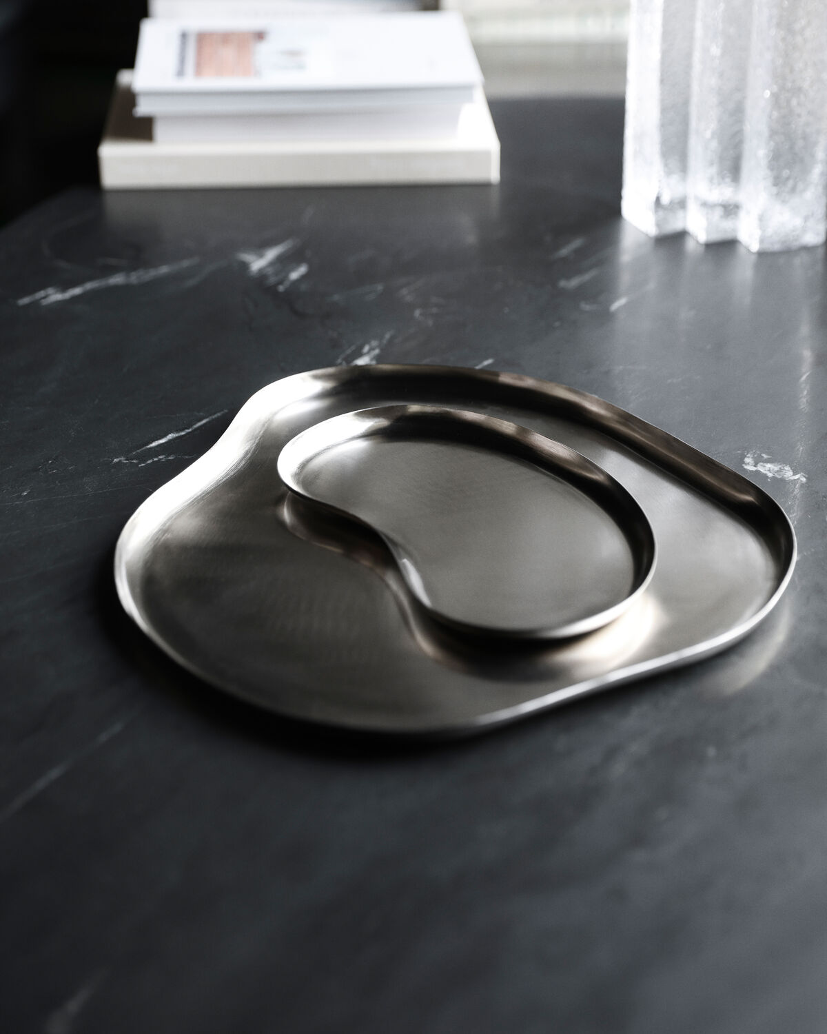 Bakke, Osea, Silver finish 41x35 cm