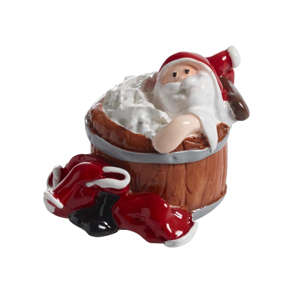 NÃÃsgrÃnsgården - Tomtesson Is Bathing, H.5cm