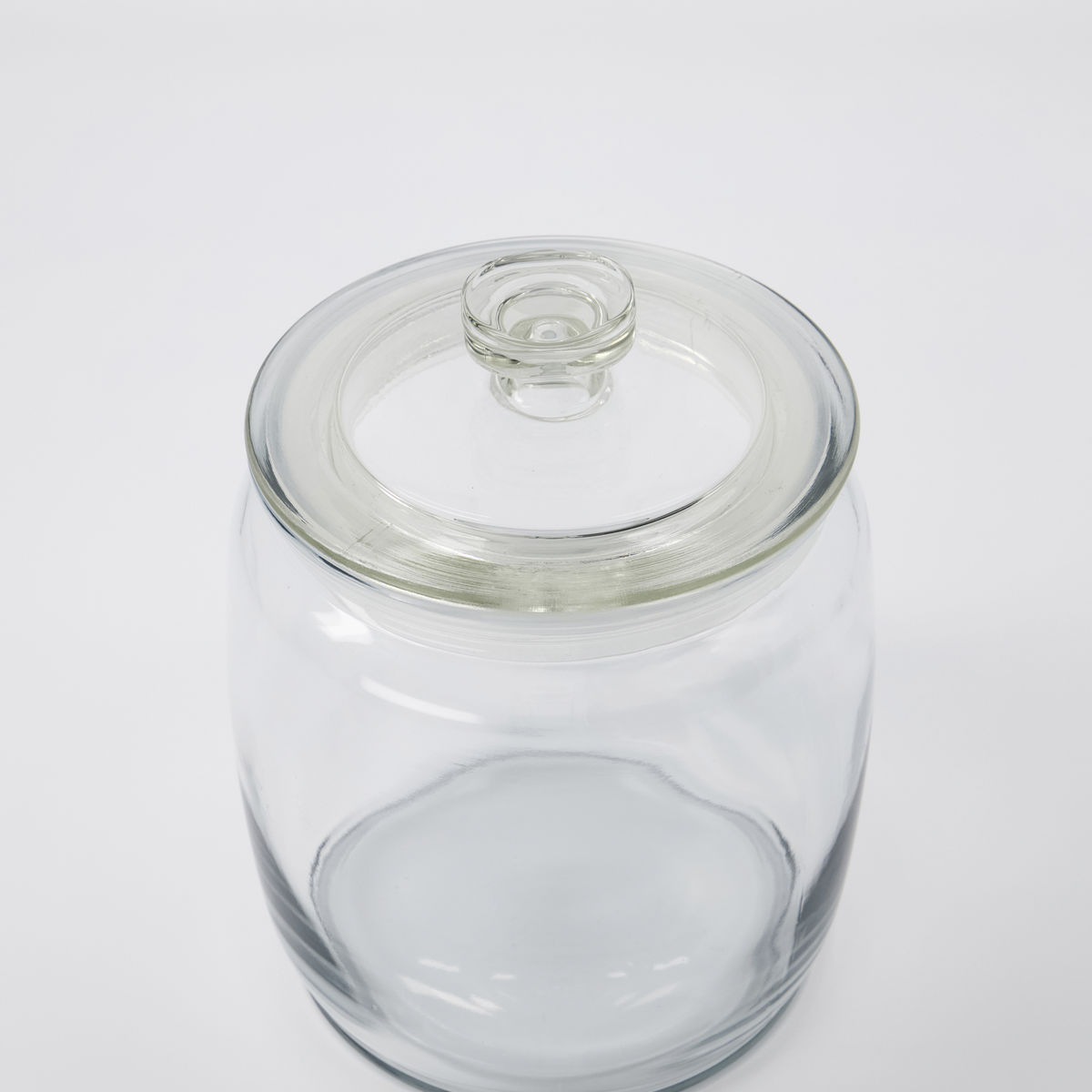 Opbevaringsglas, Ville, Klar Ø15 cm