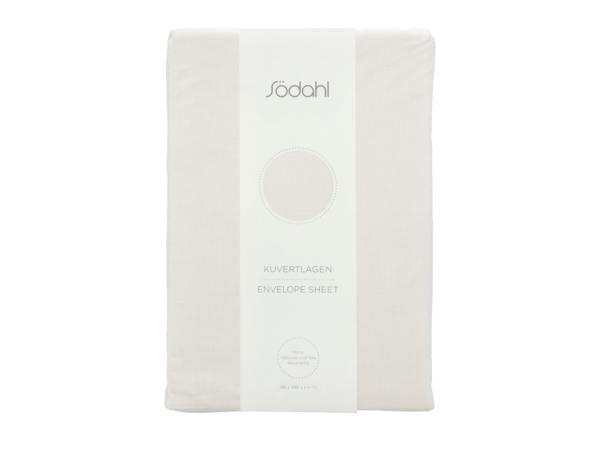 Södahl organic Calm Kuvertlagen 180 x 200 x 8 cm Offwhite