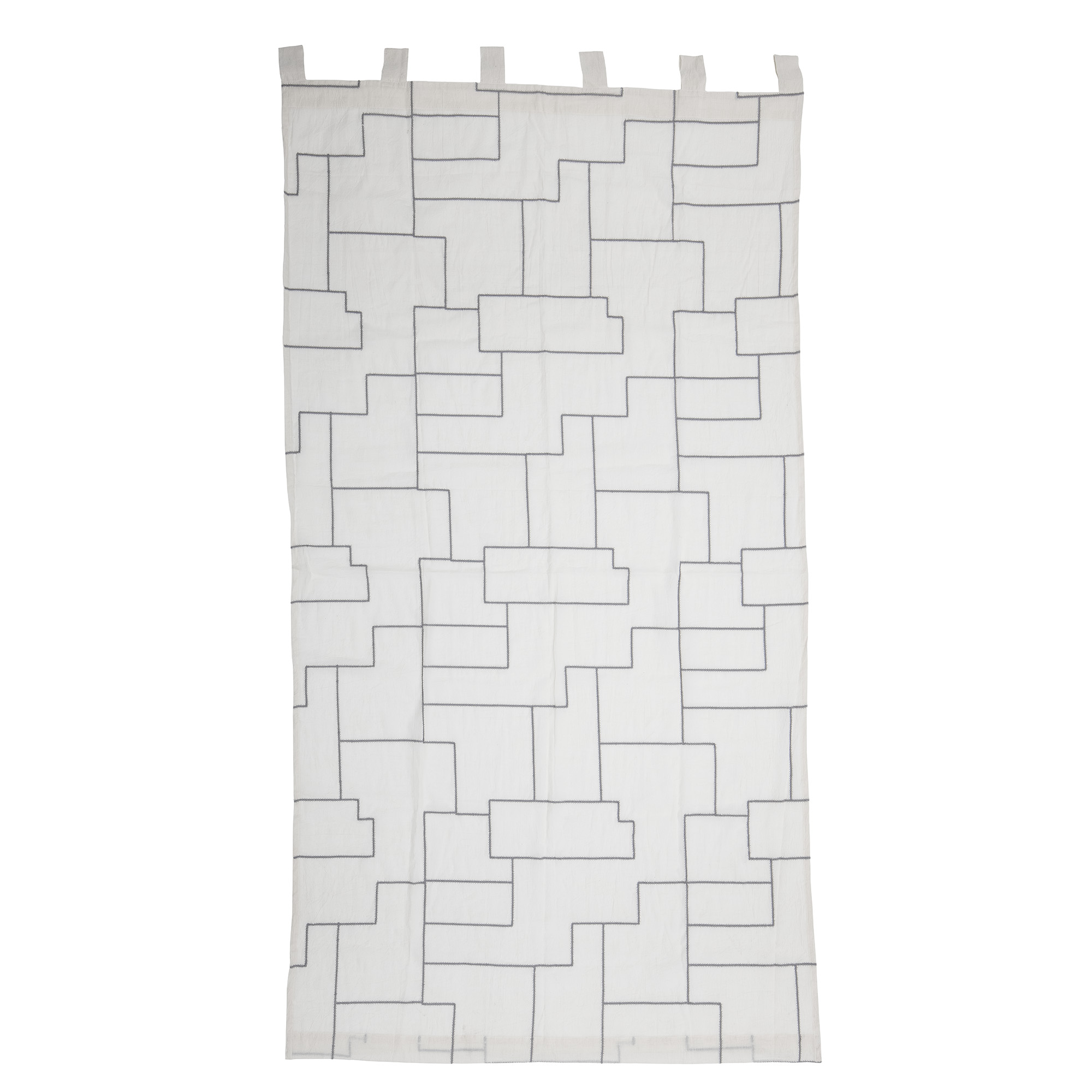 Bloomingville - Lyria Gardin, Natur, Bomuld, L115xH215 cm