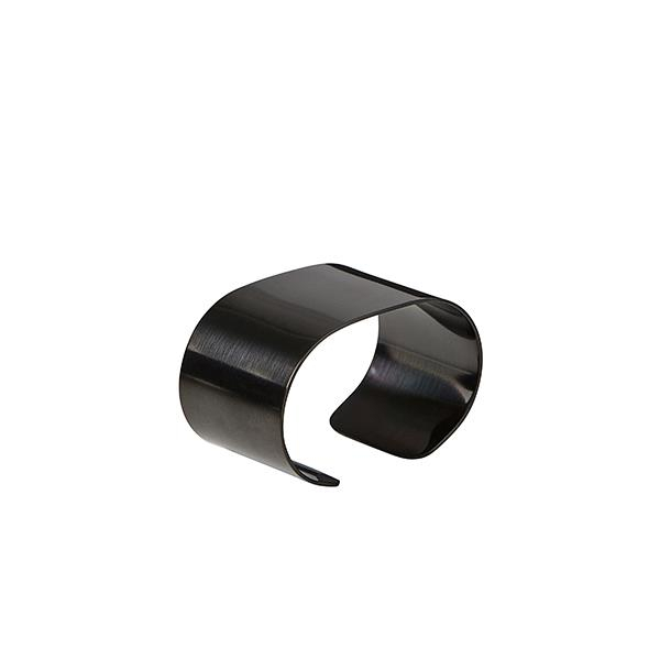 Aida - RAW - servietring Blank Sort 4 stk