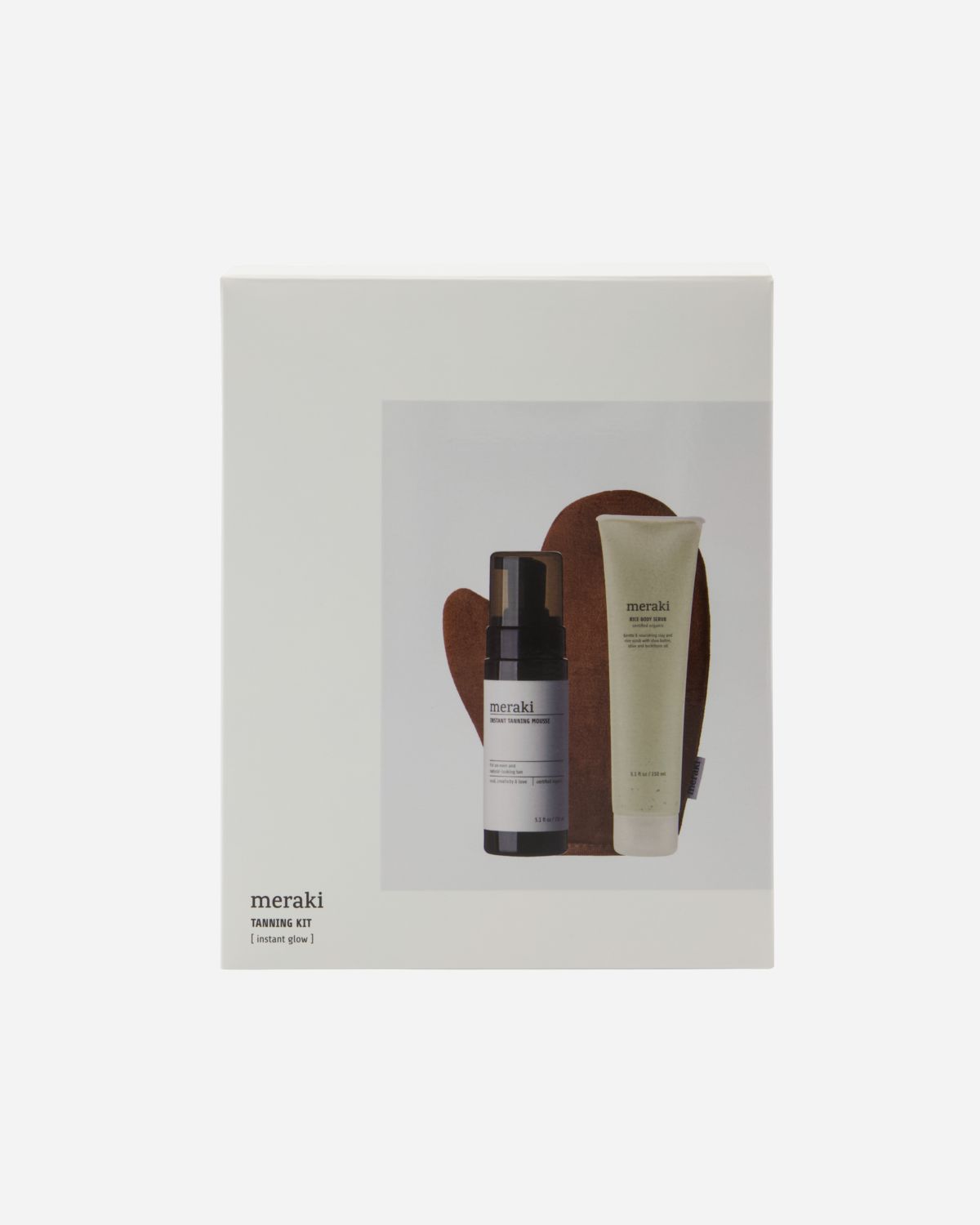 Gaveæske, Meraki Tanning Kit, Hvid Gaveæske, Meraki Tanning Kit, Hvid