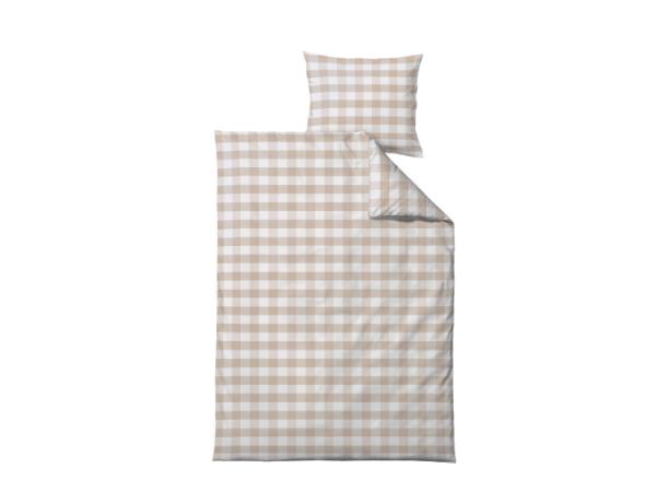 Södahl Juniorseng 100x140 Gingham Beige*