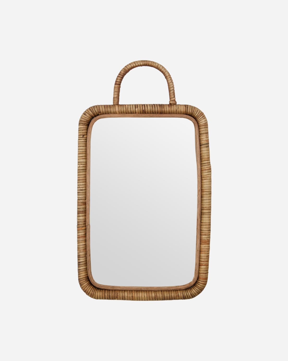 Meraki -  Spejl m. ramme, Baki, Natural