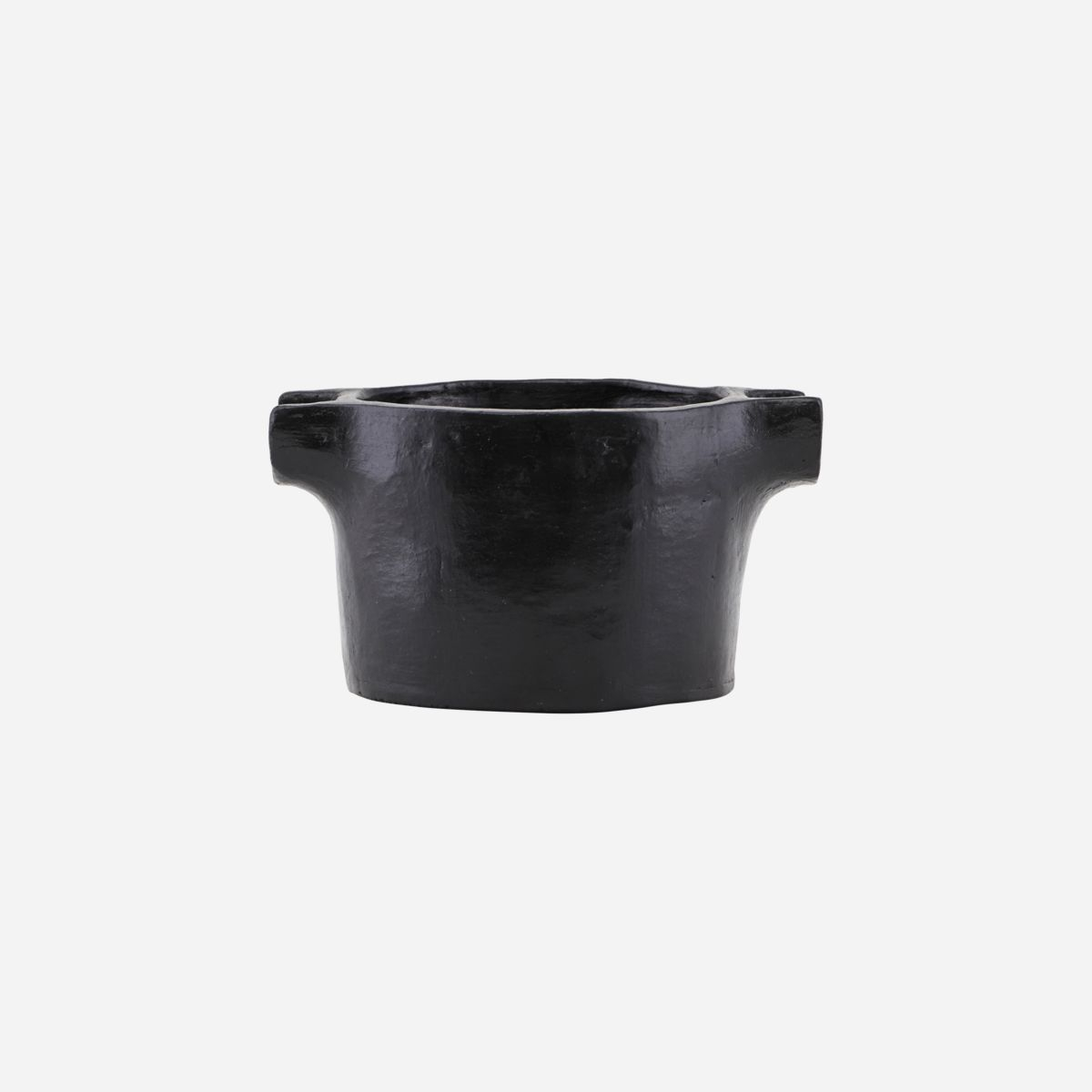 House Doctor - Serveringsfad, Earth, Sort ø13cm