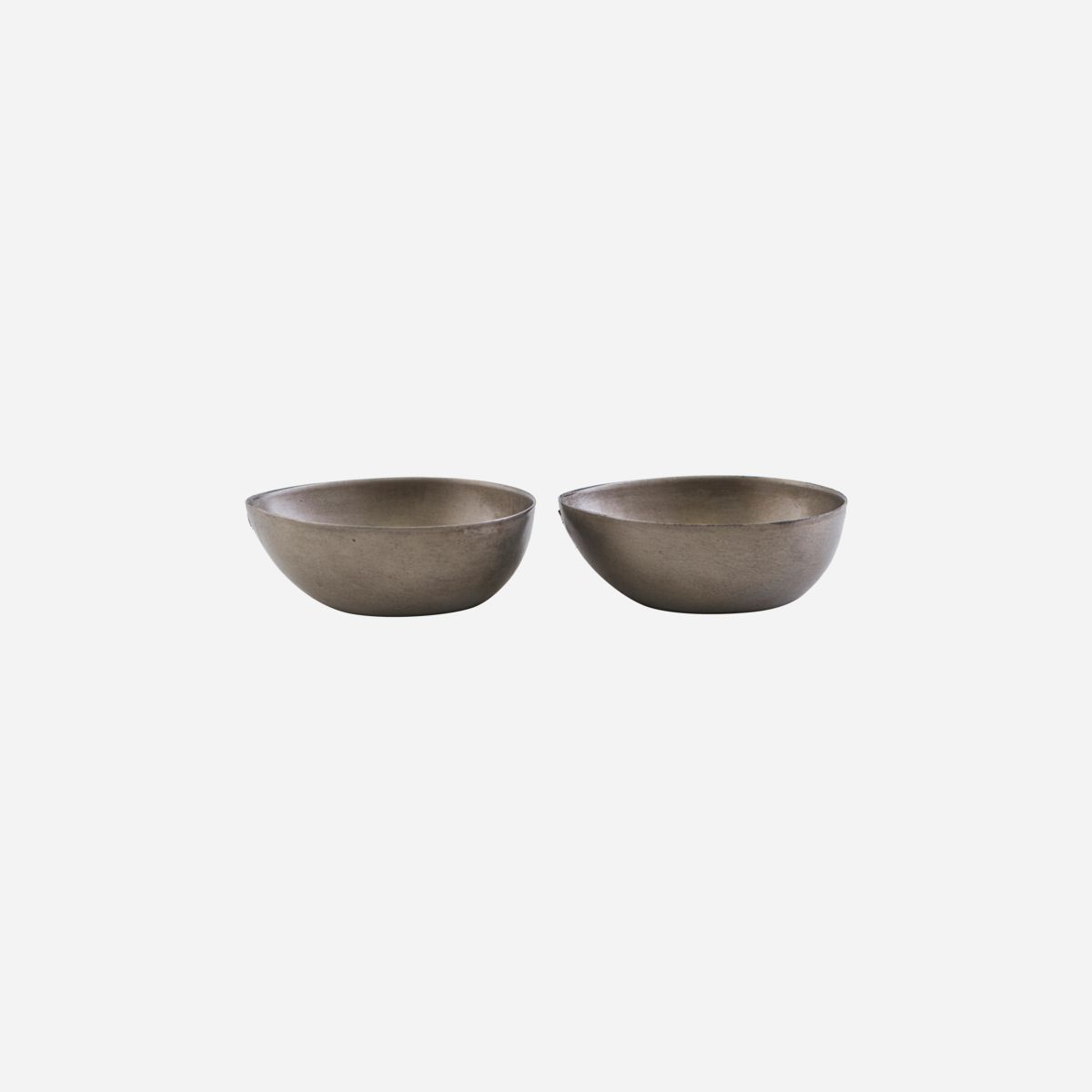 House Doctor - Lysestage, Egg, Gunmetal 6 Stk