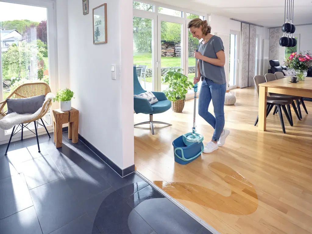 Leifheit Gulvvaskersæt CLEAN TWIST DISC ERGO Grøn Leifheit Gulvvaskersæt CLEAN TWIST DISC ERGO Grøn