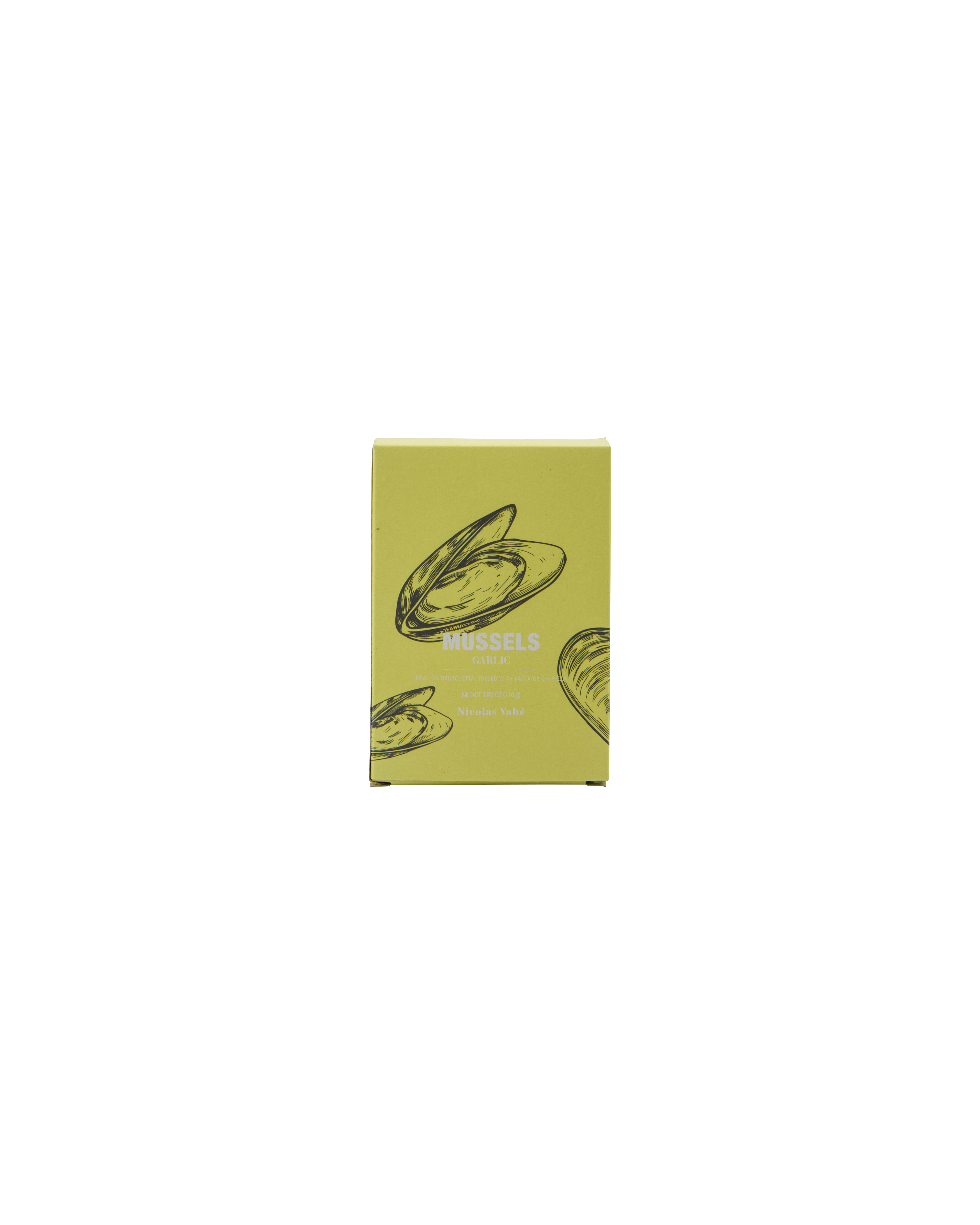 Nicolas Vahé - Mussels, Rapeseed oil &amp; garlic, 110 g