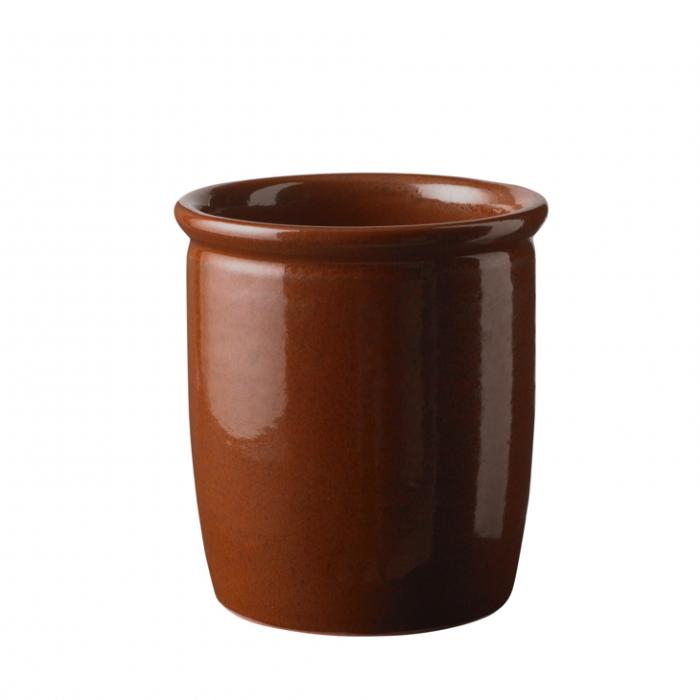 Knabstrup Syltekrukke, brun, 1 l Knabstrup Syltekrukke, brun, 1 l