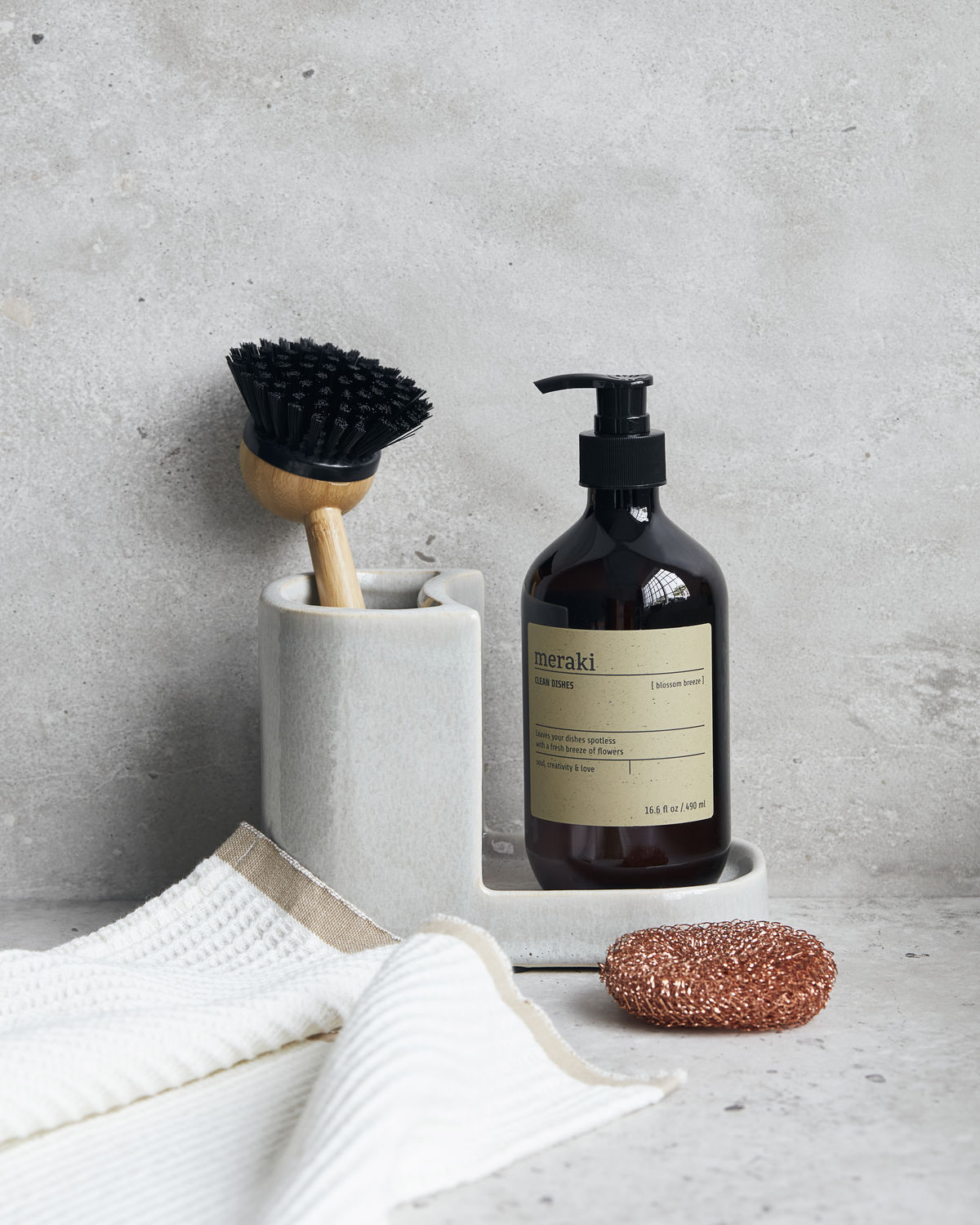 Meraki Gaveæske, Blossom breeze, Dish wash essentials, Hvid