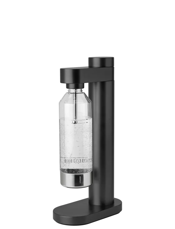 Stelton - Brus kulsyremaskine black metallic