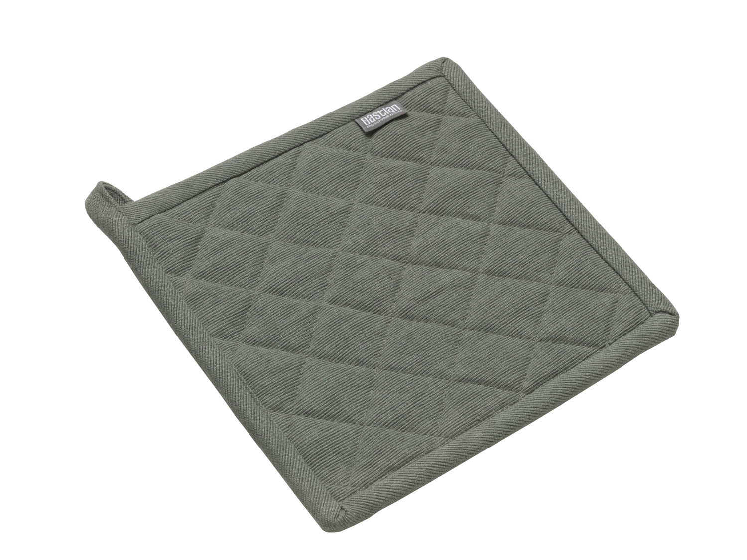 Södahl - Grydelap 22,5 x 22,5 cm Olivengrøn