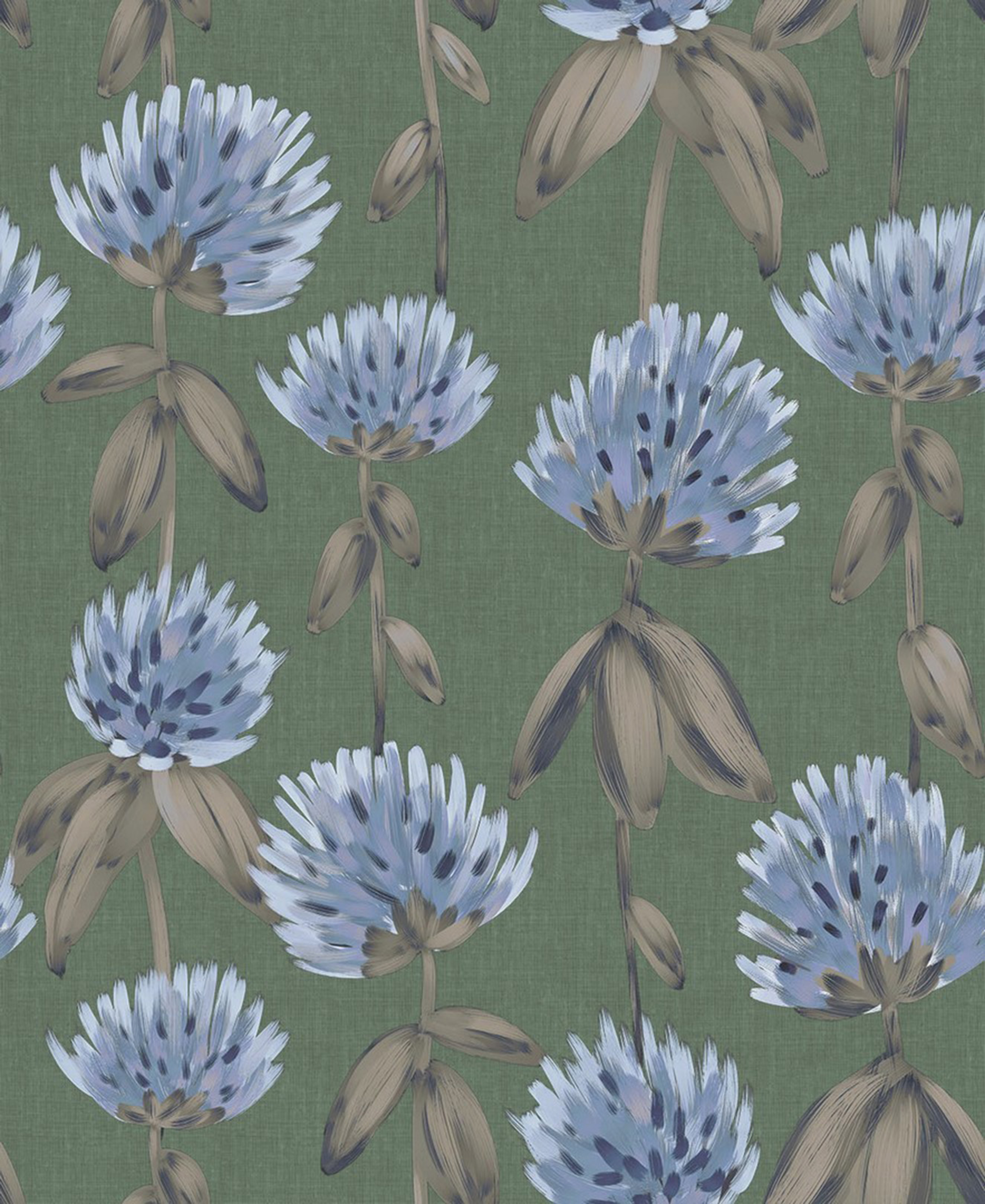 Engholm Textiles - Akryldug - WELLINGTON- Kløver Grøn -140 cm