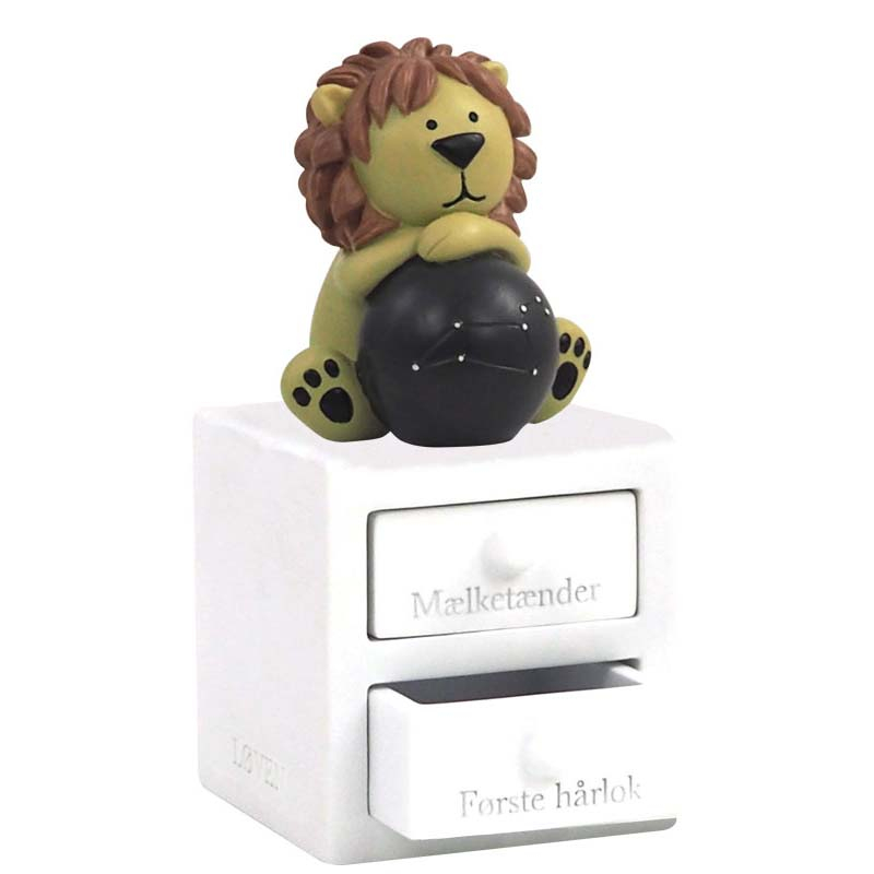 Første tand/hårlok, løven Første tand/hårlok, løven