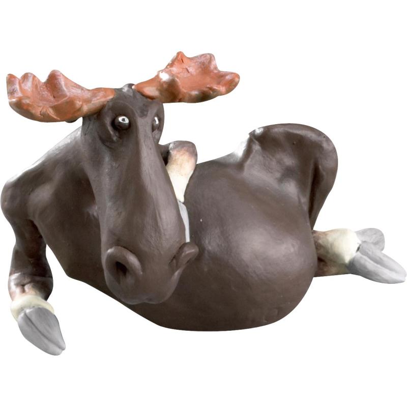 Nääsgränsgården - Elk lying down L.20cm