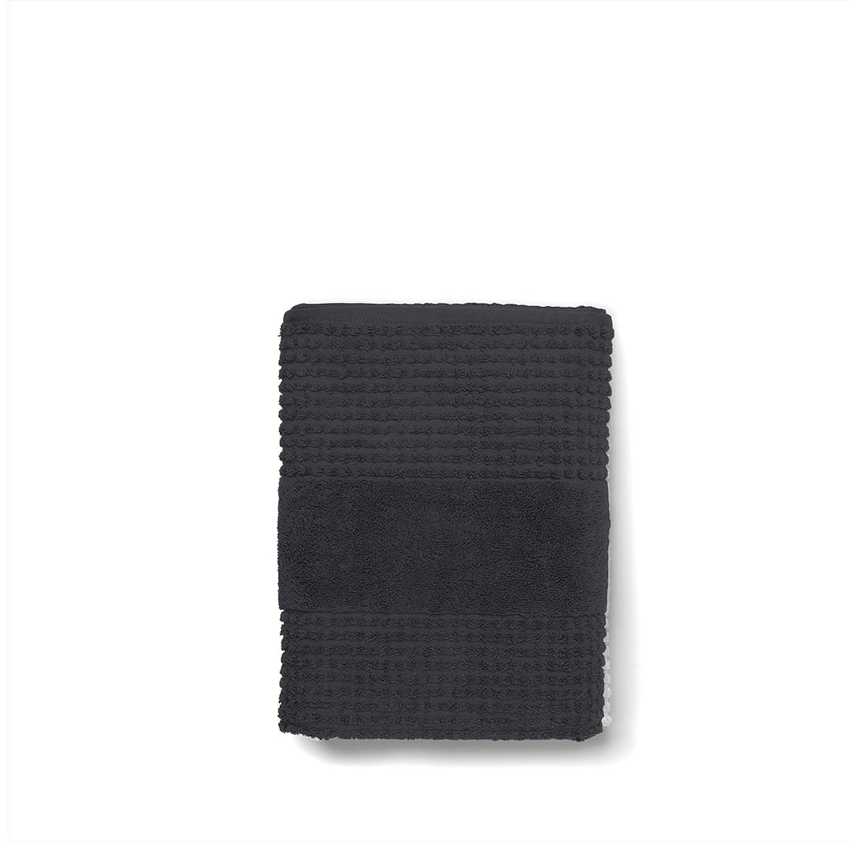Juna - Check Håndklæde mørk grå 50x100 cm