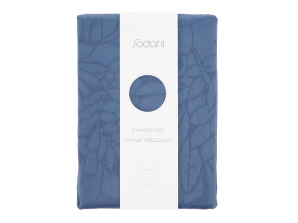 Södahl Abstract leaves Damask Dug 140 x 320 cm Blue*
