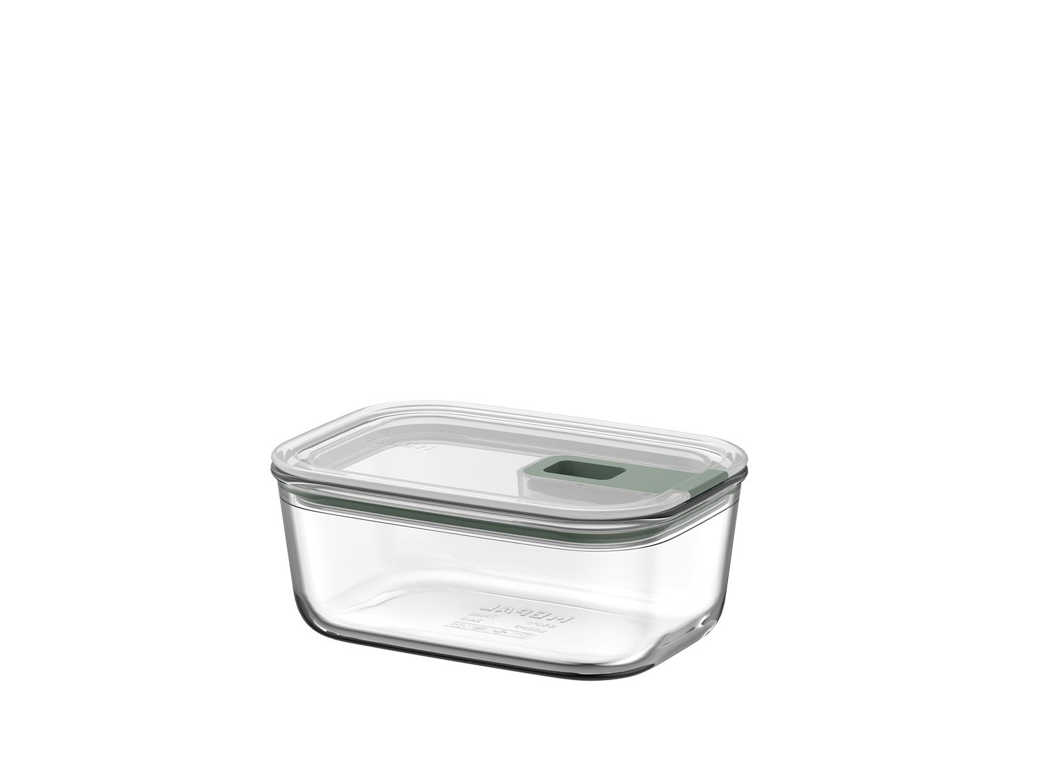 Mepal -  EasyClip Husholdningsboks 700 ml Nordic sage glas