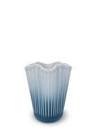 Kähler - Hammershøi Unfold Vase H16.5 cm blå
