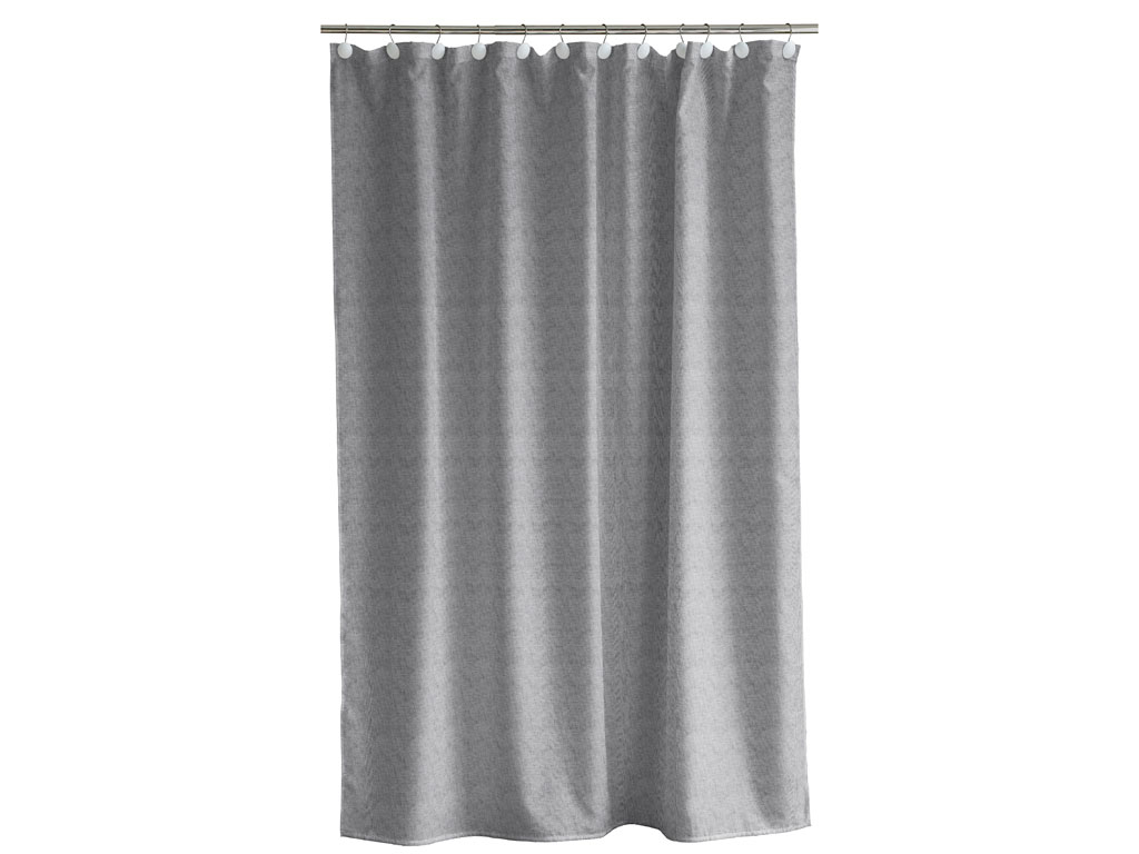 Södahl Chambray Badeforhæng, 180 x 200 cm, grey*