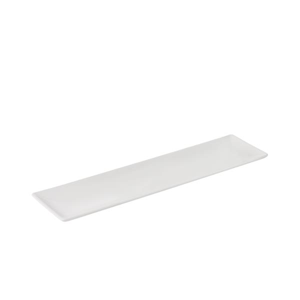 Aida - Quadro - rektangulær tallerken Hvid 1 stk 30x8 cm