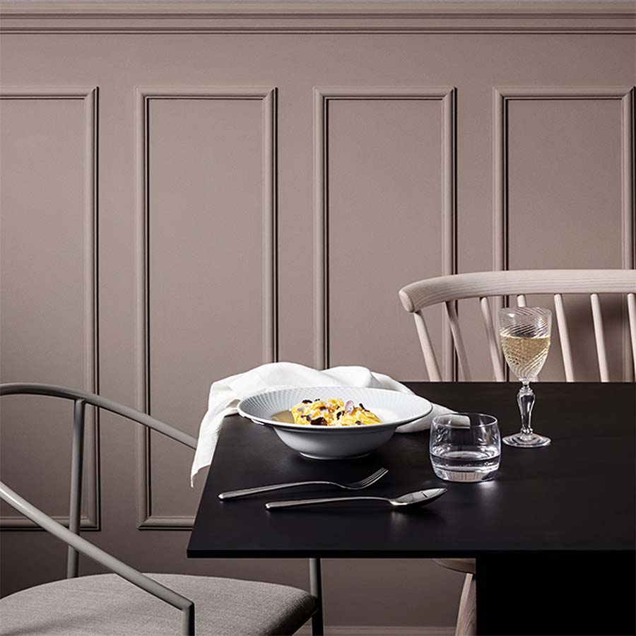 Rhombe Pastatallerken Ø24,5 cm hvid Rhombe Pastatallerken Ø24,5 cm hvid