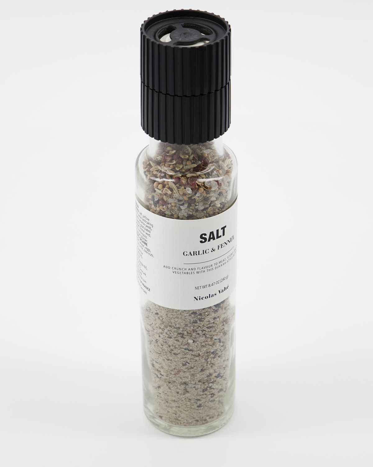 Nicolas Vahé Salt, garlic & fennel