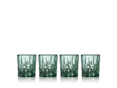 Lyngby Glas Sorrento Shotglas 4 cl 4 stk. Grøn