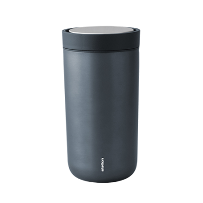 To Go Click Stål termokrus 0,2L - Blå metallic