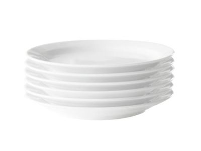 Pillivuyt Michelle Tallerken flad Dia 19 cm 6 stk. Hvid