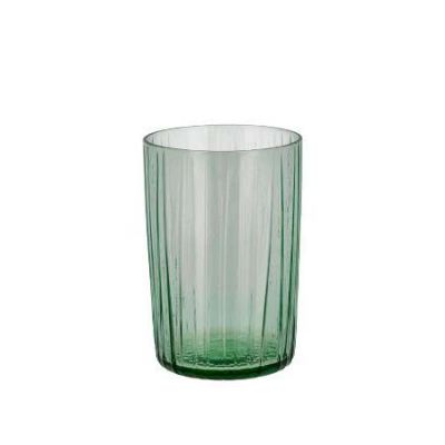 BITZ Kusintha Drikkeglas Dia 7 x 10,5 cm 28 cl 4 stk. Grøn