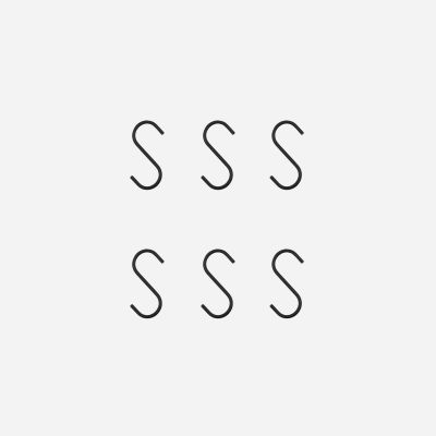 Knage, Snap, Sort H6 cm
